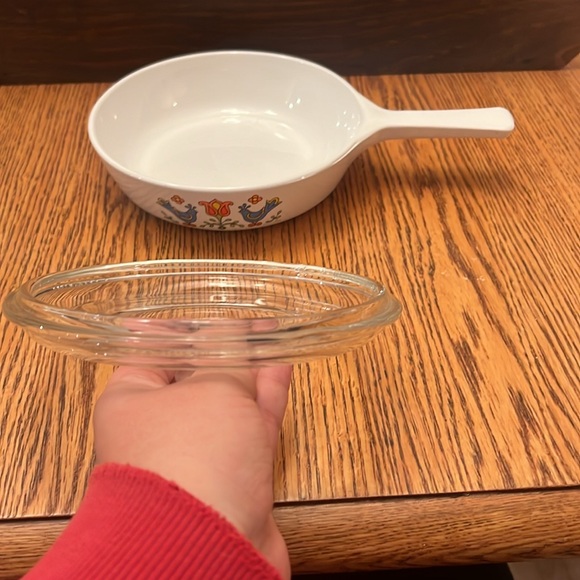 Corning Ware Country Festival Blue Bird Vintage - Picture 5 of 10